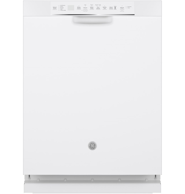 24" GE Built-In Dishwasher With Stainless Steel Tall Tub - GDF645SGNWW