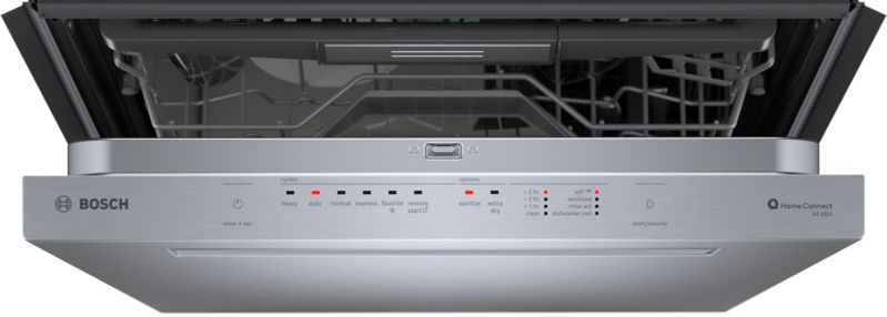 24" Bosch 500 Series Built-in Dishwasher Stainless Steel Anti-fingerprint - SHP65CC5UC