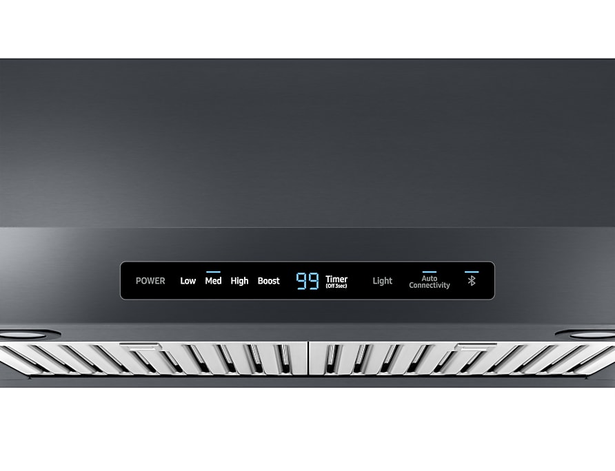 30" Samsung Under Cabinet Hood Black Stainless Steel - NK30N7000UG