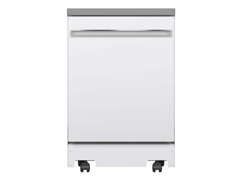 24" GE Portable Dishwasher  With Fully Integrated Controls And Energy Star Qualified - GPT225SGLWW