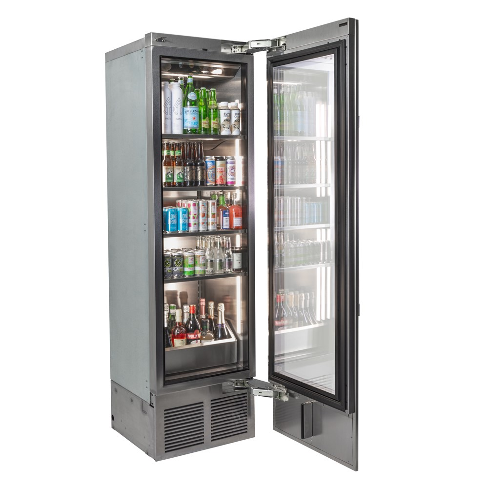 24" Perlick C- Series Single Zone Beverage Column with Right Hinge Panel Ready Door - CR24B24RL