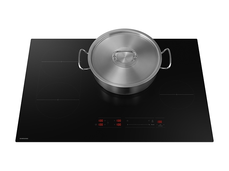 30" Samsung 4-Element Energy Star Smart Induction Cooktop - CC70F30S2DAA