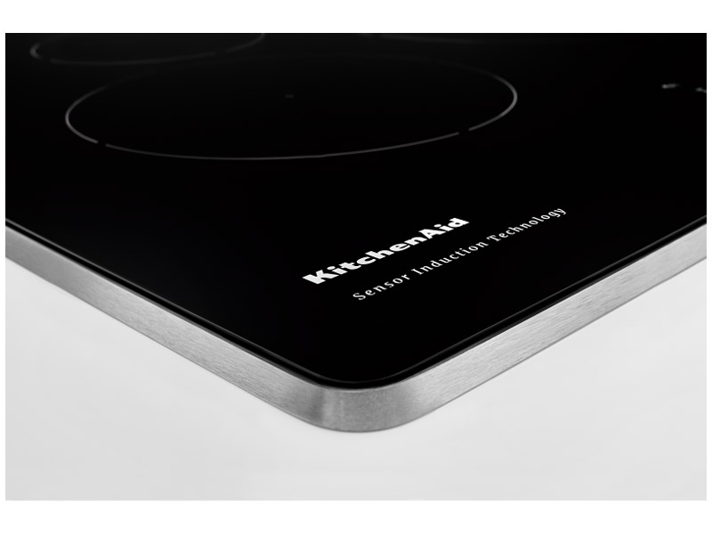 36" KitchenAid Electric Induction Cooktop with 5 Burners - KCIG556JSS