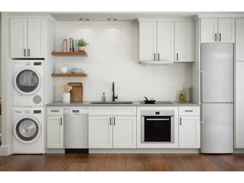 24" Bosch Single Wall Oven with Convection Stainless Steel - HBE5453UC