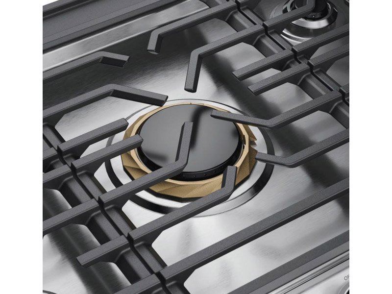 30" Frigidaire Professional 5 Burner Gas Cooktop in Stainless Steel - PCCG3080AS