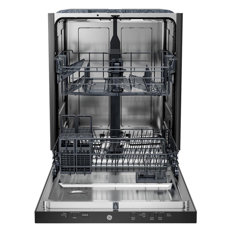24" GE 50 dB Top Control Dishwasher in Stainless Steel – GBT500SSVSS