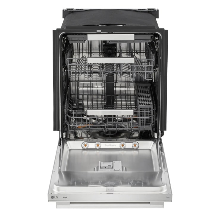 24" LG Smart Hidden Top Control Dishwasher - LDNTH862S