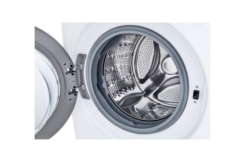 27" LG 5.2 cu. ft Front Load Smart Washer with ColdWash Technology Quiet Operation and SmartDiagnosis - WM3600HWA