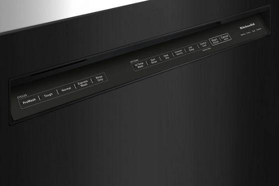 24" KitchenAid 47 dBA Two-Rack Dishwasher with ProWash Cycle - KDFE104KBL