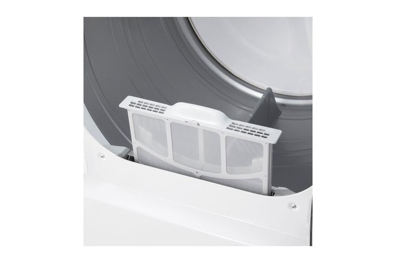 27" LG 7.3 Cu. Ft. Ultra Capacity Front Load Dryer with Sensor Dry - DLE8200W