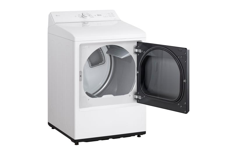 27" LG 7.3 Cu. Ft. Ultra Capacity Front Load Dryer with Sensor Dry - DLE8200W