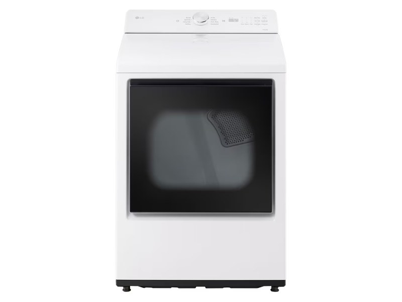 27" LG 7.3 Cu. Ft. Ultra Capacity Front Load Dryer with Sensor Dry - DLE8200W