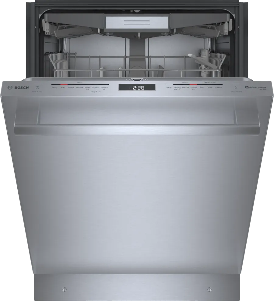 24" Bosch 800 Series Euro Tall Tub Dishwasher in Stainless Steel - SHX78CC5UC