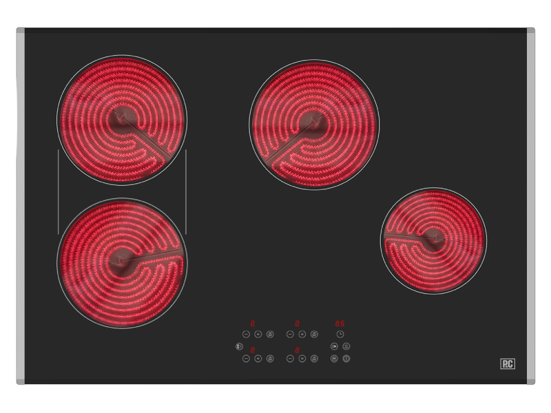 30" Porter & Charles Electric Ceramic Cooktop - CC76XB