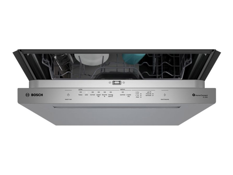 24" Bosch 800 Series Dishwasher with Anti-fingerprint - SHP78DM5N