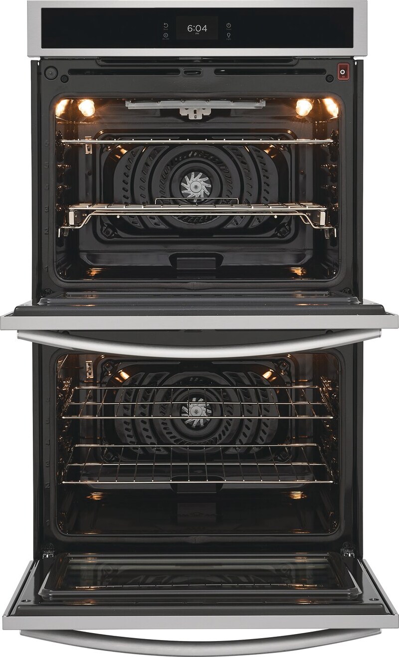 30" Frigidaire Gallery Double Electric Wall Oven with Stone-Baked Pizza - GCWD3070AF