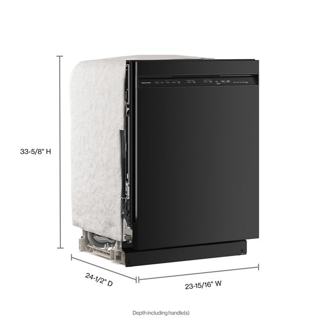 24" KitchenAid Third Level Utensil Rack Dishwasher - KDFS224SBL