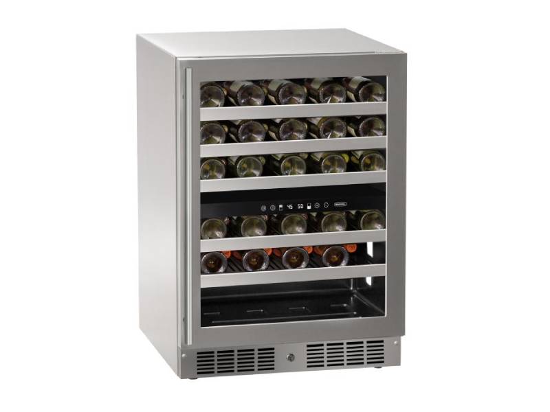 24" Marvel 5.1 Cu. Ft. Dual-Zone Wine Refrigerator - MRWD224-SG31A