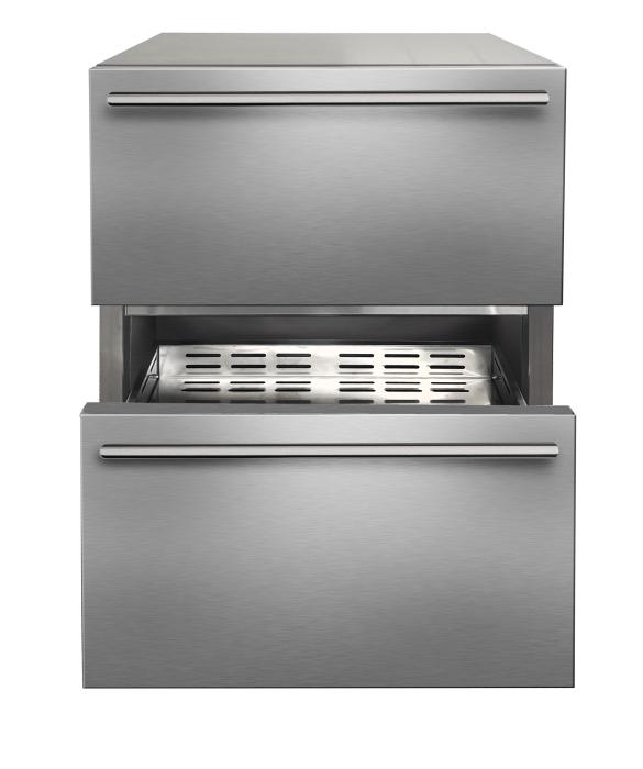 24" Marvel 5.0 Cu. Ft. Refrigerated Drawers - MRDR224-SS71A