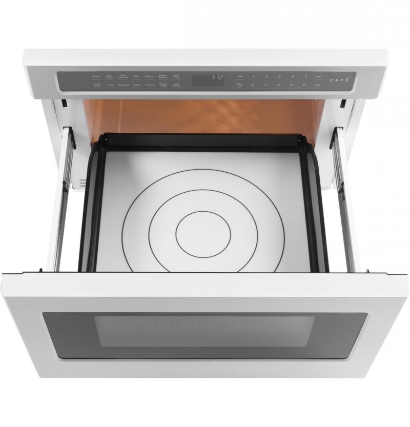 Café 1.2 Cu. Ft. Built-In Microwave Drawer in Matte White - CWLC12P4RW5