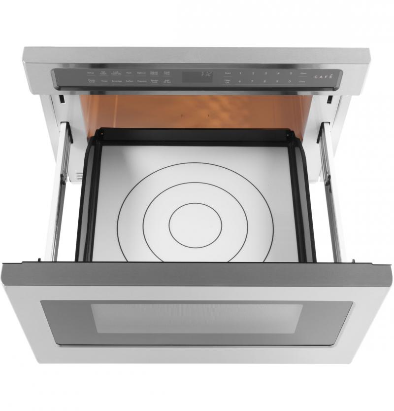 Café 1.2 Cu. Ft. Built-In Microwave Drawer in  Stainless-Steel - CWLC12P2RS1
