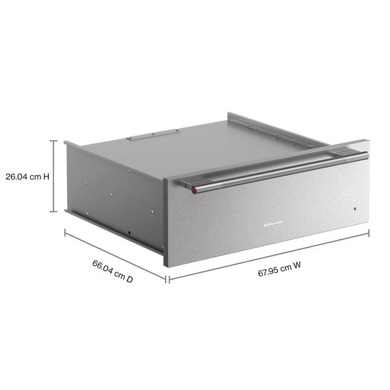 27" KitchenAid Slow Cook Warming Drawer - KWES727SPS