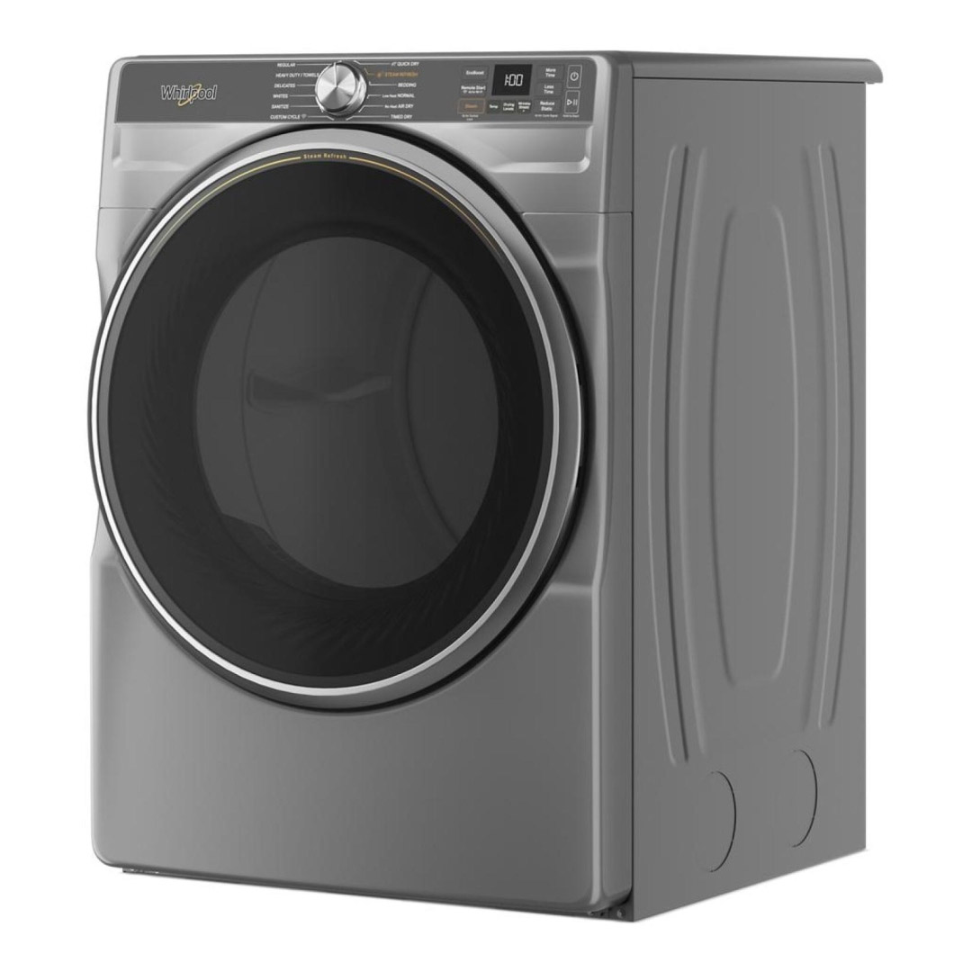27" Whirlpool 5.8 Cu. Ft. Front Load Washer and 7.4 Cu. Ft. Dryer with Wrinkle Shield Option - WFW6720RR-YWED6720RR