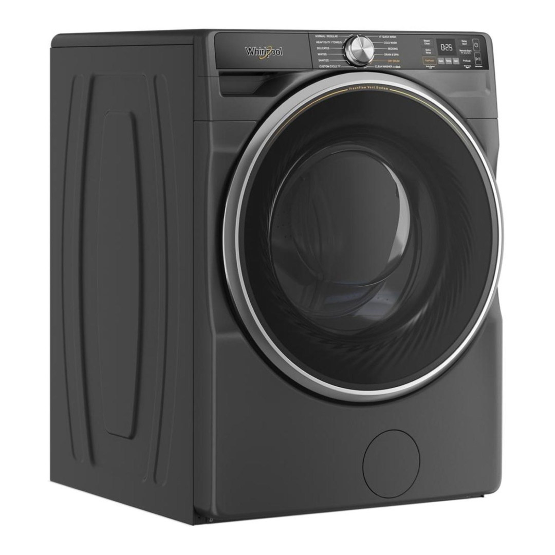 27" Whirlpool 5.8 Cu. Ft. Front Load Washer and 7.4 Cu. Ft. Electric Dryer - WFW6720RU-YWED6720RU