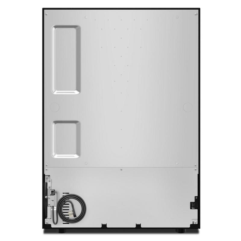 24" KitchenAid Beverage Center with Glass Door and Metal-Front Racks - KUBR524SSB