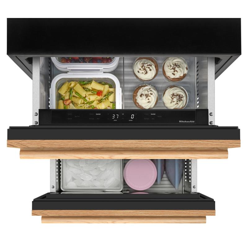 24" KitchenAid Panel-Ready Beverage Center - KURT524SPA