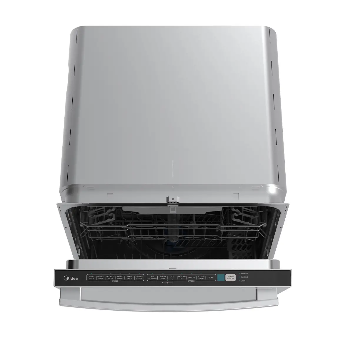 24" Midea Built-In Ultra Quiet Stainless Steel Dishwasher - MDT24H14ASTC