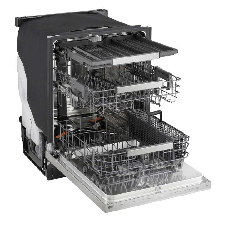 24" LG Smart FlushFit Top Control Dishwasher - LDNPM654S