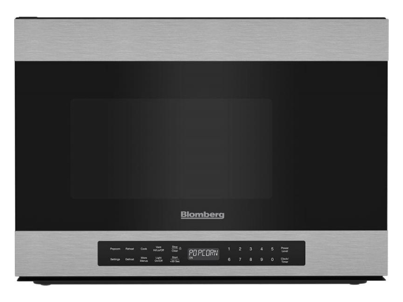 24" Blomberg Over-the-Range 300 CFM Built-In Microwave - BOTR24100SS