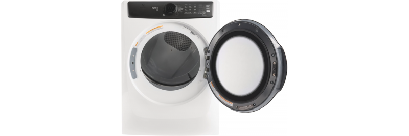 27" Electrolux 8.0 Cu. Ft. Front Load Perfect Steam Electric Dryer - ELFE773CMW