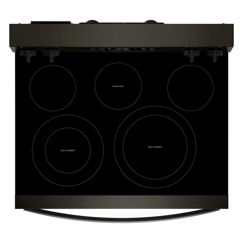30" Whirlpool Electric Range with Air Cooking Technology - YWFES5730SV