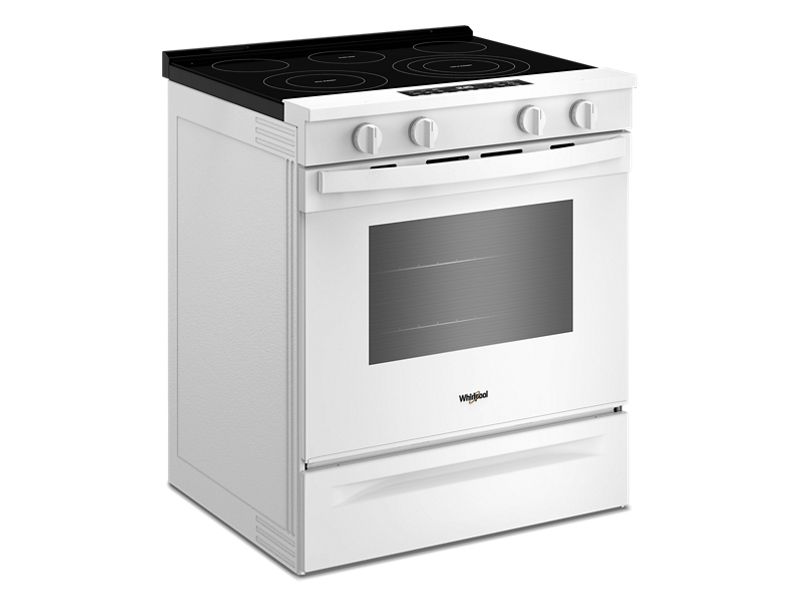 30" Whirlpool Electric Range with Air Cooking Technology - YWSES5030SW