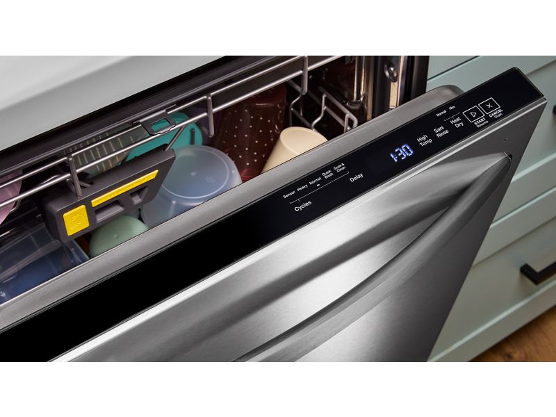 24" Whirlpool Built-in Dishwasher with Total Coverage Wash Action - WDTS8024SZ