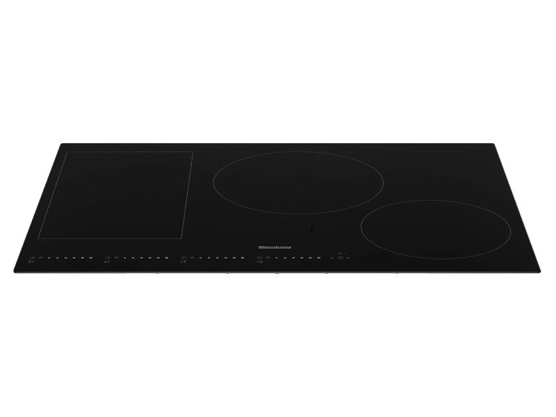 30" Blomberg 4 Elements Built-In Induction Cooktop with Front Touch Controls Frameless Black Glass - CTI30412SS