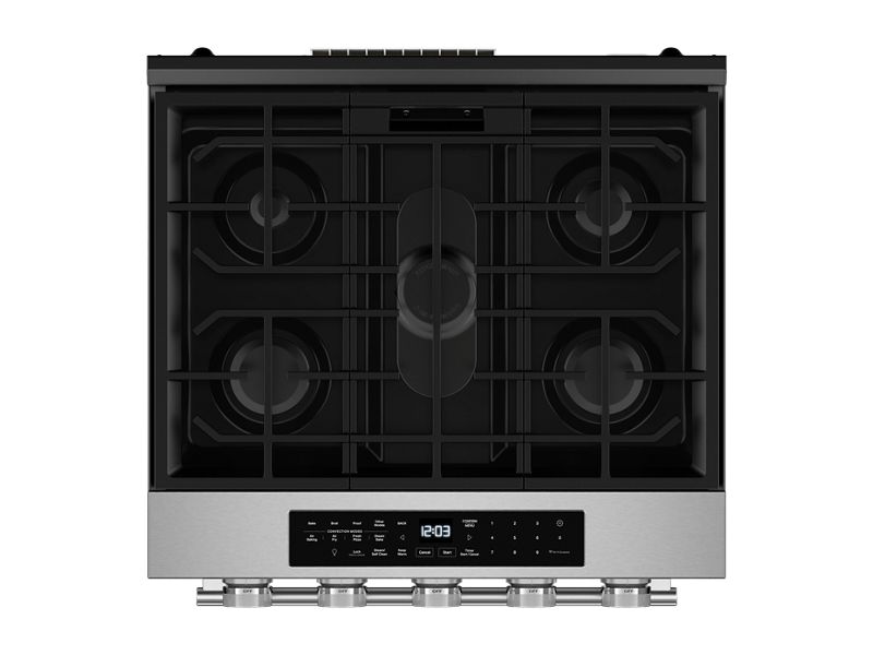 30" Kitchenaid 5.0 Cu. Ft. Smart Slide-in Gas Range - KSGS530SPS