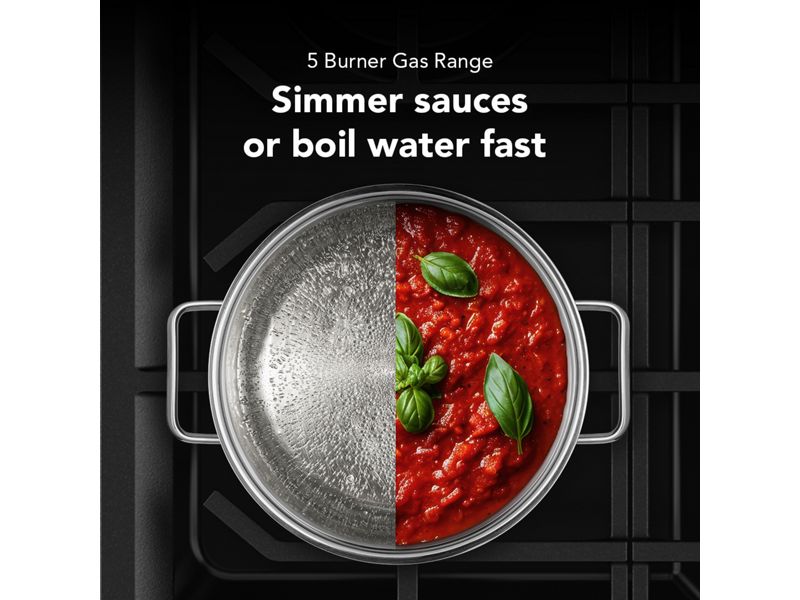 30" Kitchenaid 5.0 Cu. Ft. Smart Freestanding Gas Range - KFGS530SPS