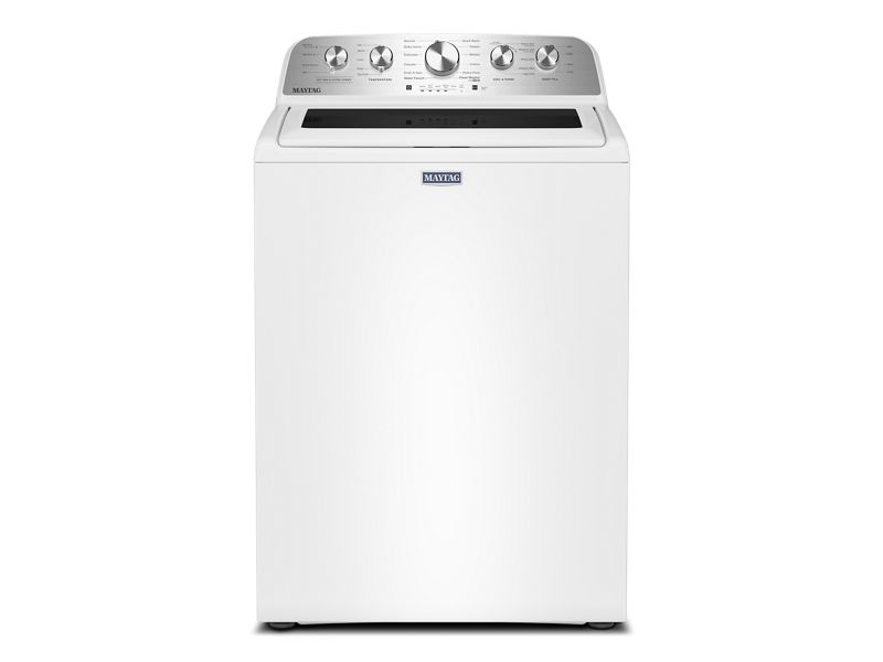 Maytag 5.4 Cu Ft. Top Load Agitator Washer with Extra Power and Pet Pro Option - MTW5605RW