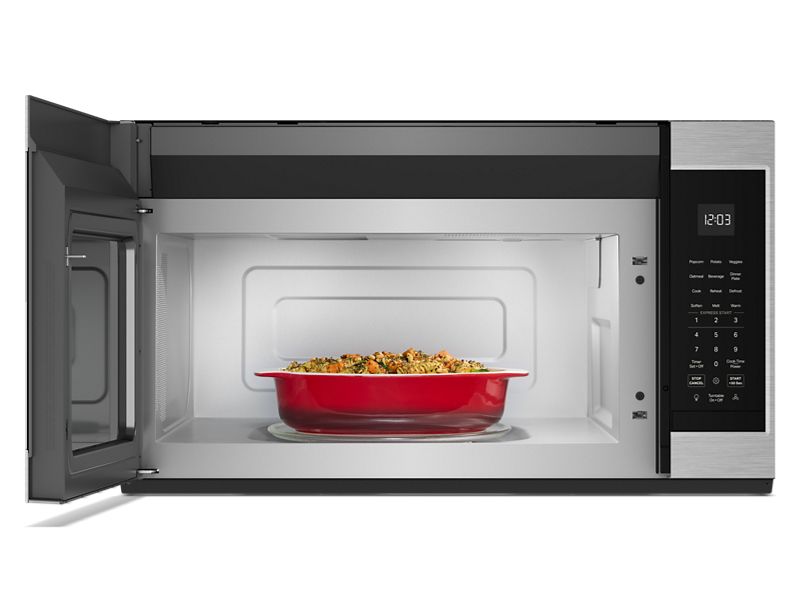 30" KitchenAid 1.9 Cu. Ft. Over The Range Microwave with Print Shield - YKMMS130RPS