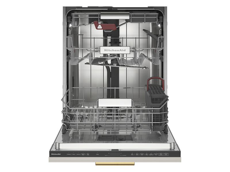 24" Kitchenaid 39 dBA PrintShield Finish Flush-to-Cabinet Dishwasher - KDTF924PPA