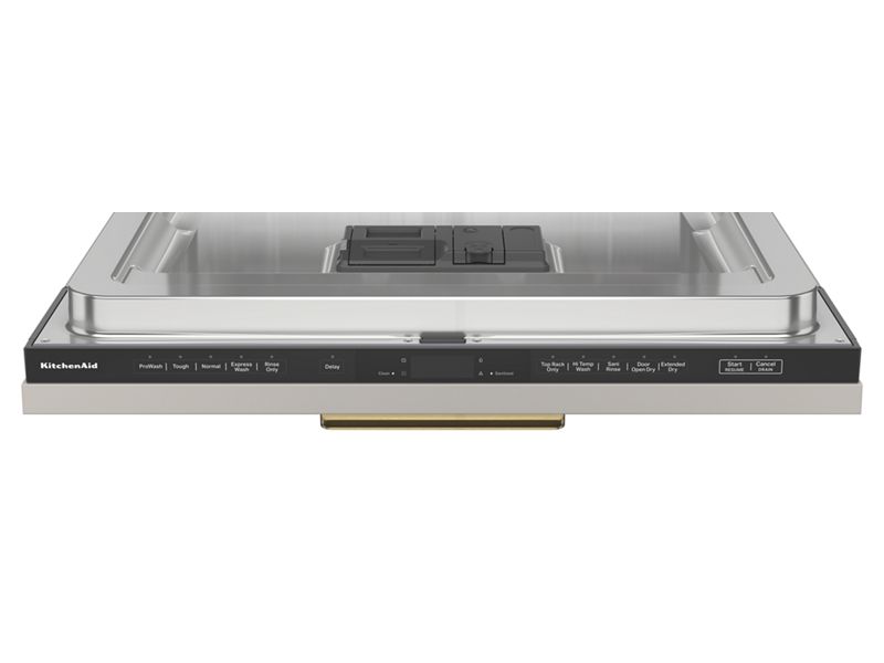 24" Kitchenaid 39 dBA PrintShield Finish Flush-to-Cabinet Dishwasher - KDTF924PPA