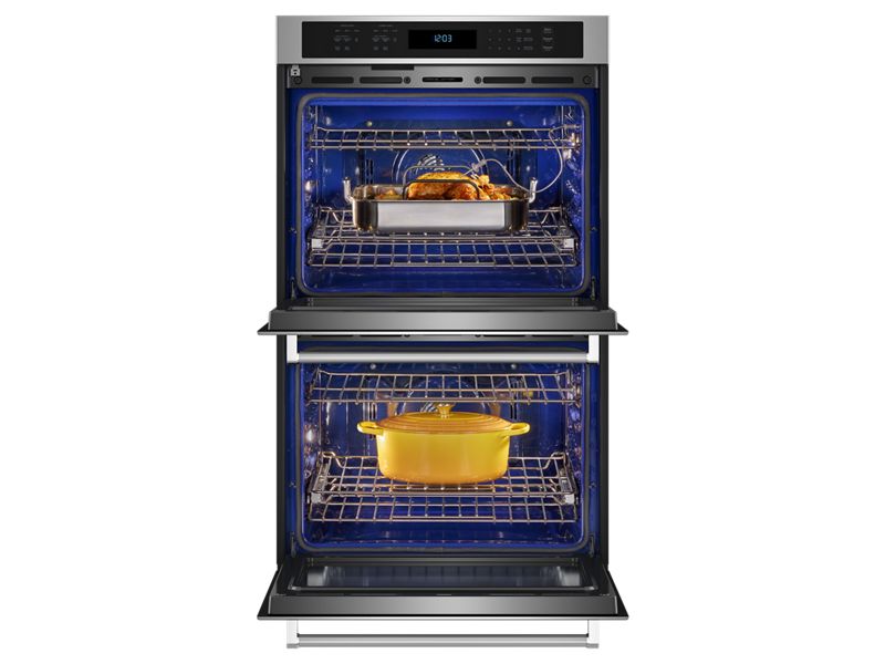 30" KitchenAid Double Wall Oven with Air Fry Mode - KOED530PPS