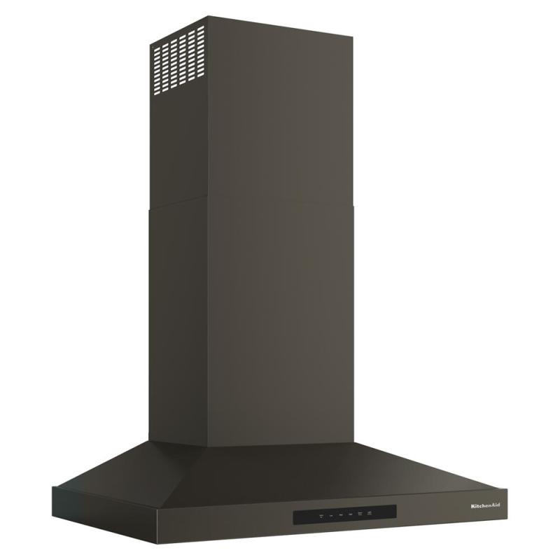 30" KitchenAid  Wall-Mount 4-Speed Canopy Hood - KVWC730SBE