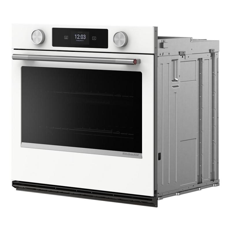 30" KitchenAid Smart Electric Single Wall Oven with Assisted Cooking Modes - KOES730SWH