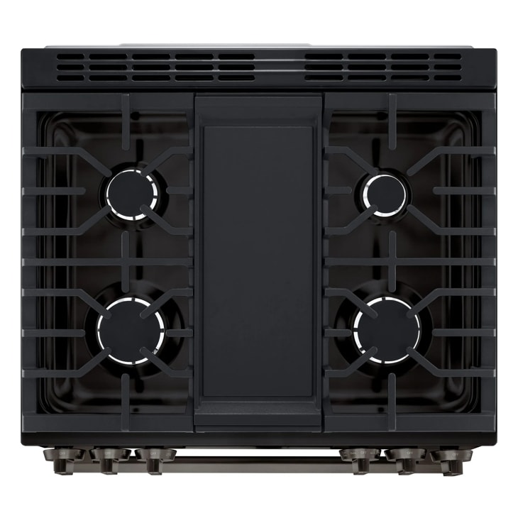 30" LG 6.3 Cu. Ft. Smart Gas Slide-In Range with ProBake Convection InstaView and Air Fry - LSGL6335Z