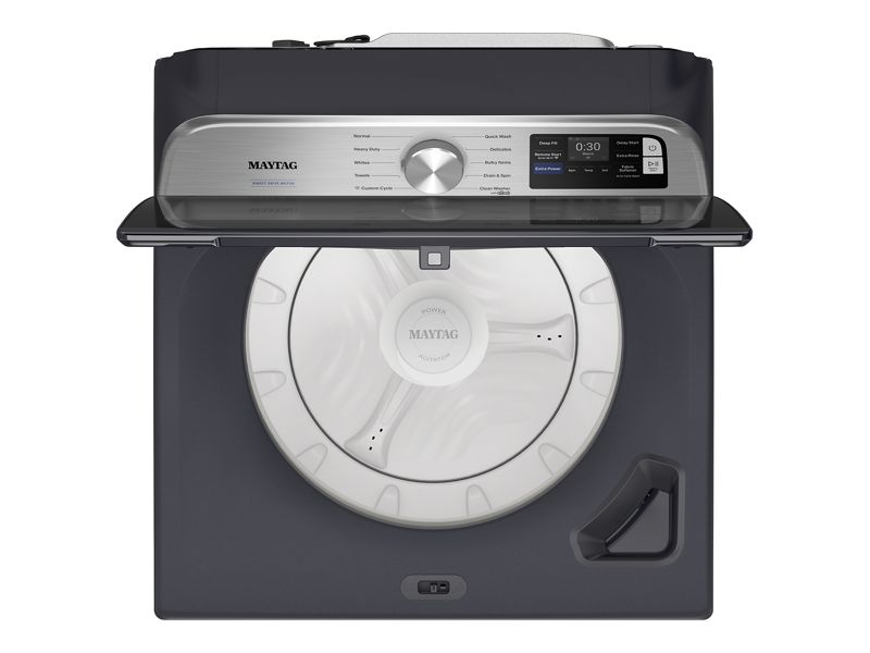27" Maytag 6.0 Cu. Ft. Top Load Agitator Washer with Extra Power and Smart Appliance - MTW6205RF