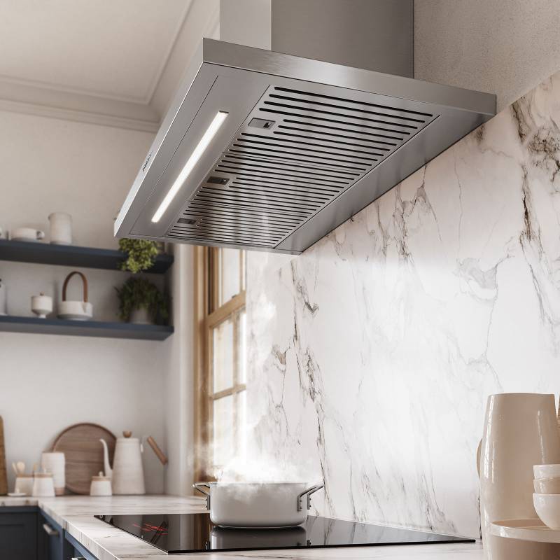 30" Falmec Vulcano Plus 600 CFM Wall Mount Hood - FPVUX30W6SS-R1